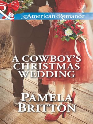 cover image of A Cowboy's Christmas Wedding